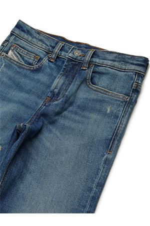blue cotton jeans DIESEL KIDS | J01923KXBMHK01